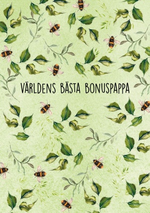 Vykort - världens bästa bonuspappa 
