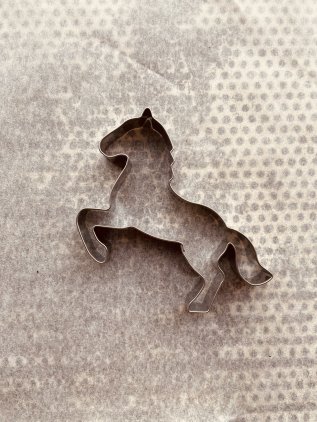 Pepparkaksform häst