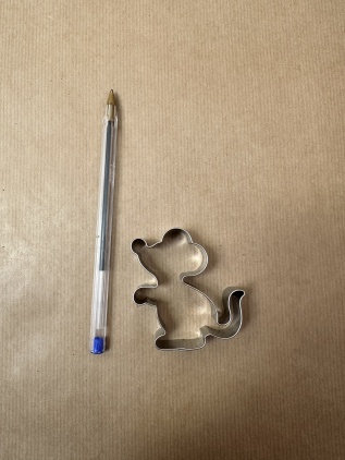 Mus pepparkakaform
