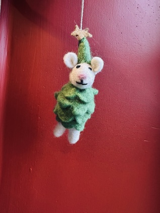 Julgranshänge tovat ulldjur -julgransmus