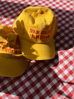 Var glad i onödan