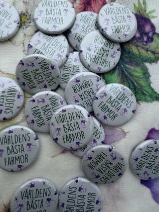 Pin- Världens bästa farmor 