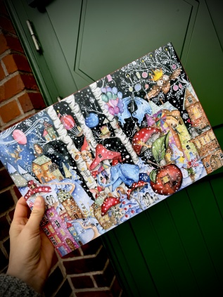 Chokladkalender med mjölkchoklad - fantastistaden 