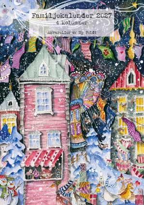 Familjekalender 4 kolumn