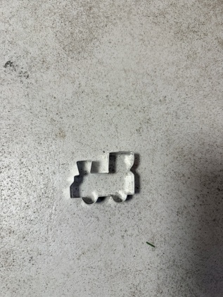 Pepparkaksform tåg