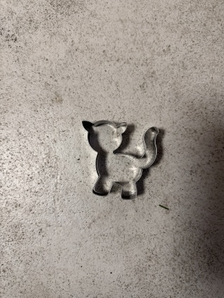 Pepparkaksform katt