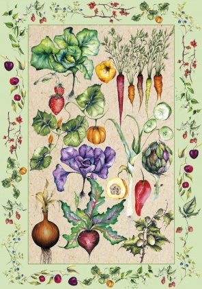 Pussel 500 bitar grönsaker
