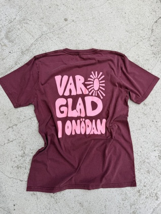 Vinröd T-shirt
