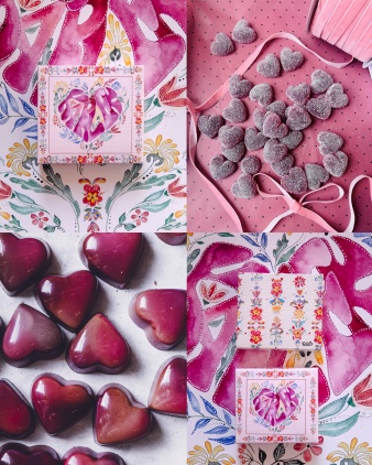 Geléhallon praliner