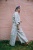 Ekologisk oversize dress linne/bomull - sommarblomma