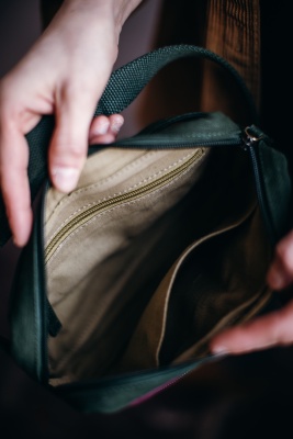 Ekologisk midjeväskan -svart 