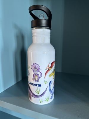 Dinosaurier vattenflaska