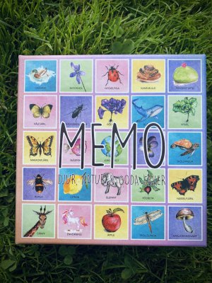Memory djur natur