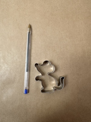 Mus pepparkakaform