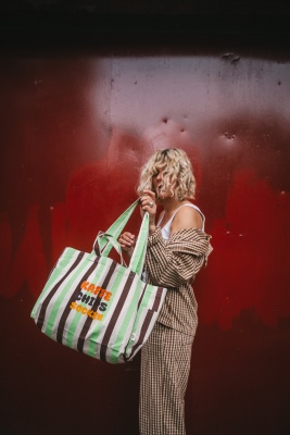 Ekologisk tygpåse -chips kaffe socker 