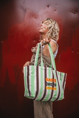 Ekologisk tygpåse -chips kaffe socker 