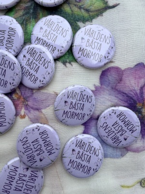 Pin- världens bästa mormor 