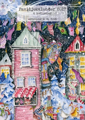 Familjekalender 4 kolumn