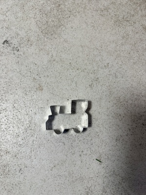 Pepparkaksform tåg