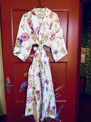 Kimono blommig