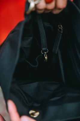 Ekologisk Axelremsväska - svart